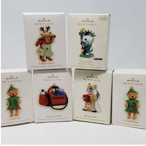 Hallmark LOT -  O-Teddy Bear Fashion Queen Teachers Rule Patriotic Pals Snoopy